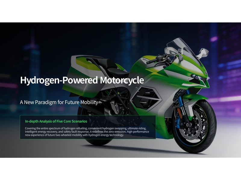 hydrogen-powered motorcycle