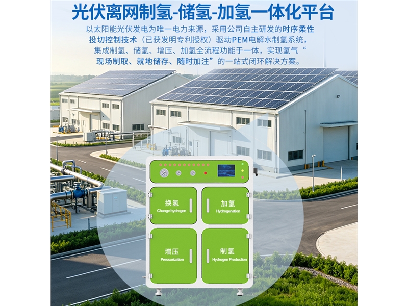 制氢-储氢-加氢-一体平台